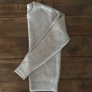 STEEL GREY KNIT SWEATER